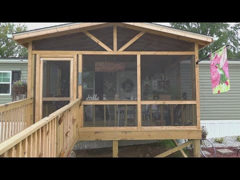 Cocke County couple gets a free brand-new home months after floodwaters destroyed their old house