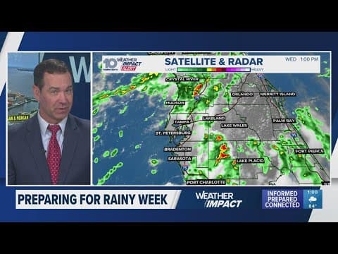 Tampa Bay area to see heavy rain from potential tropical development for July 4th weekend
