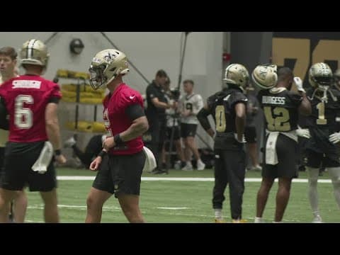 Saints wrap up first week of OTAs