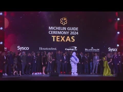 The MICHELIN Guide Texas is coming back to Houston this fall