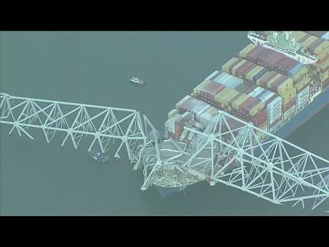 Search for victims in Baltimore Key Bridge collapse