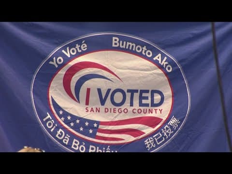 San Diego County voters head to the polls