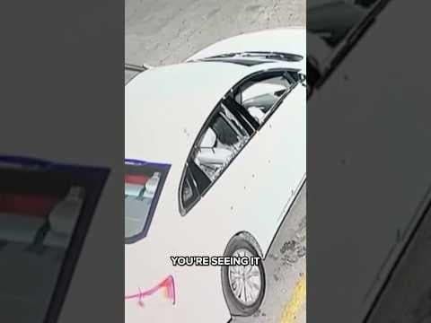 Security video shows one of the shooting scenes in Muncie Friday night