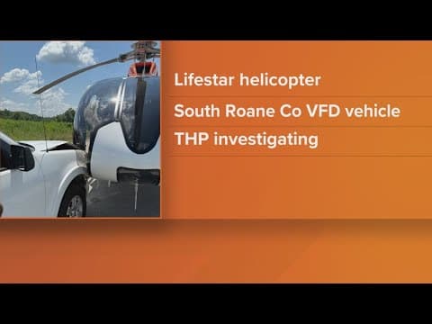 No one hurt after UT Lifestar struck by vehicle