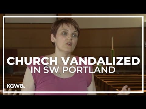 Vandals break into SW Portland church, tag walls with graffiti, leave behind evidence of drug use