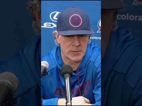 Colorado Avalanche coach Jared Bednar: 'These are playoffs game for every team we're playing'