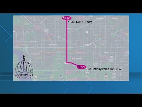 New Pride Parade routes in DC this year
