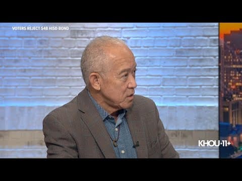 HISD Superintendent Mike Miles talks about why $4B bond failed