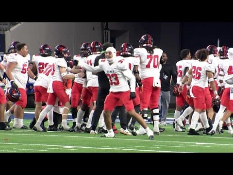 Bellville vs. Gilmer: Buckeyes win 4A Division II championship game