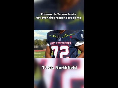 Thomas Jefferson hosts inaugural first responders game