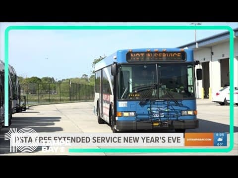 PSTA offering free extended service on New Year's Eve