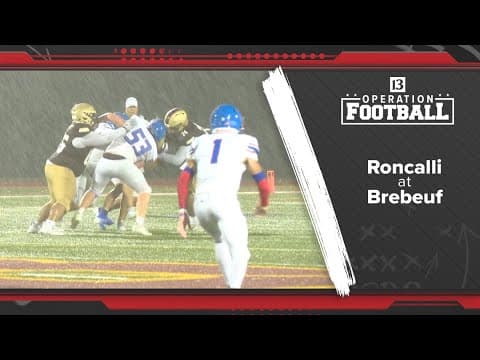 Roncalli handles No. 7 Brebeuf Jesuit in the rain for 37-18 win | Operation Football