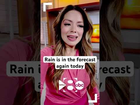 Cooler temperatures will follow rain chances in North Texas Tuesday.