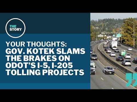 Oregon scraps tolling plans, except for Interstate Bridge | Your Thoughts