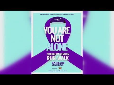 Bringing a Community Together | You Are Not Alone Suicide Prevention Run-walk