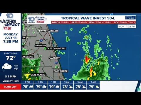 Severe storms bring heavy rain, flooding to Tampa Bay area
