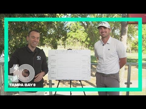 Will Gordon helps with 10 Tampa Bay's 2nd annual Valspar Championship Bracket Challenge