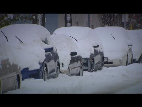Minnesota still digging out from the snow on Friday morning