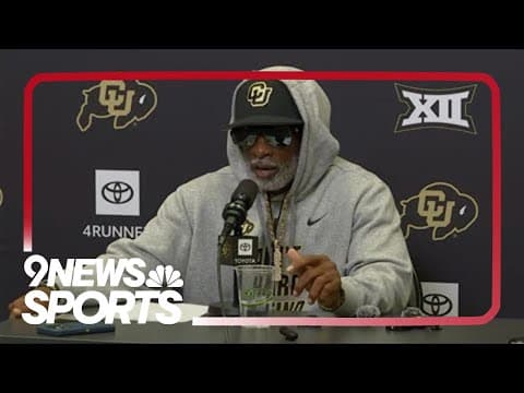 Deion Sanders full press conference before sold-out Baylor Bears game