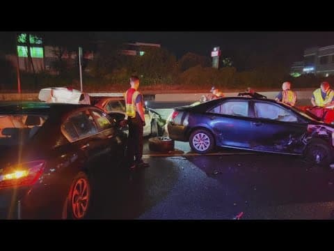5-vehicle crash on I-270