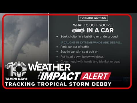 What to do if you get caught in a tornado