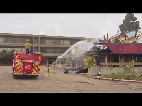 Firefighters still putting out hotspots at InCahoots building