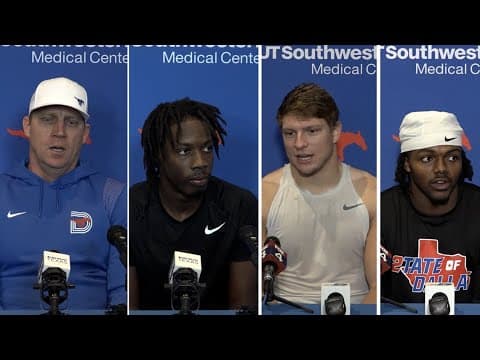 2024 ACC Championship press conference | Rhett Lashlee, SMU players speak before Clemson game