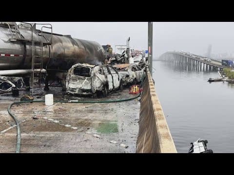 Witness shares what she saw on I-55 crash