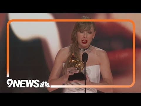 Taylor Swift makes more history at Grammys