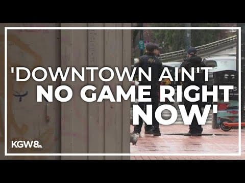 Portland police begin patrols around vacant Washington Center