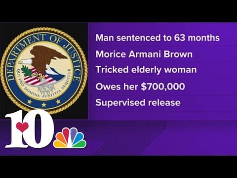 Jamaican man sentenced to 63 months in prison after defrauding elderly Lenoir City woman