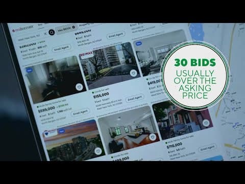 Mortgage rates down but homebuyers struggle to make initial bid