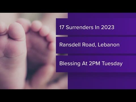 Lebanon gets Safe Haven Baby Box