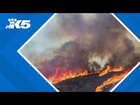 Crews reduce wildfire north of Leavenworth