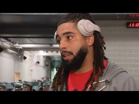 Gee Scott Jr. postgame interview | Ohio State vs Michigan State