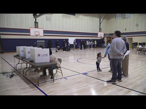 Long lines at west Indianapolis polling locations