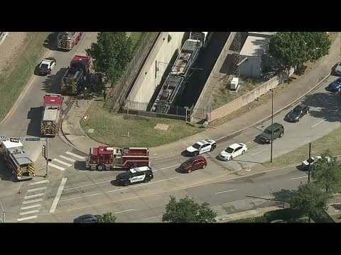 DART train service in Downtown Dallas suspended due to 'ongoing incident', officials say