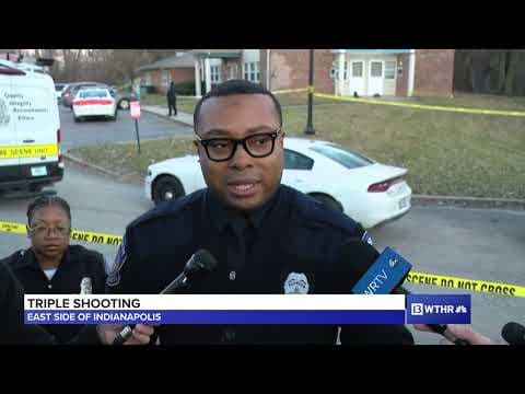 Woman killed, man and woman wounded in triple shooting on east side of Indianapolis