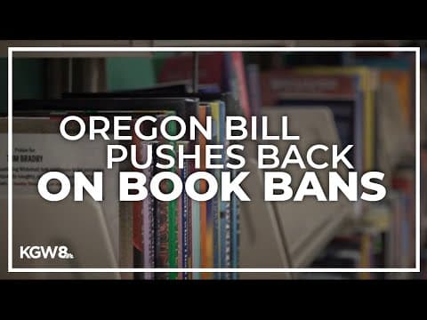 Oregon lawmakers consider bill that will push back on book bans