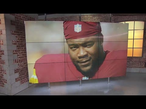 Commanders' Daron Payne's turkey giveaway