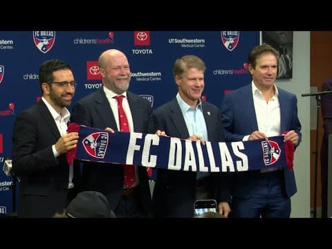 FULL PRESS CONFERENCE: FC Dallas introduces head coach Eric Quill | 12.5.24