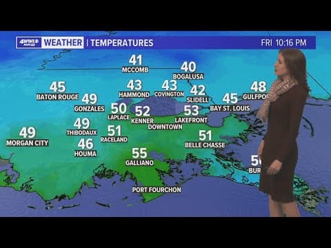 A cold start to Saturday, then lots of sun for daytime parades
