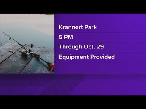 Free fishing lessons being offered at Krannert Park