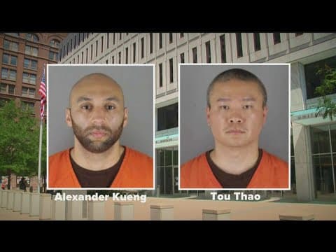 Ex-MPD officers Kueng, Thao sentenced to federal prison for violating George Floyd's civil rights