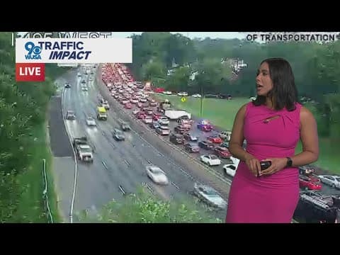 Standstill traffic on Beltway outer loop due to crash in Montgomery County