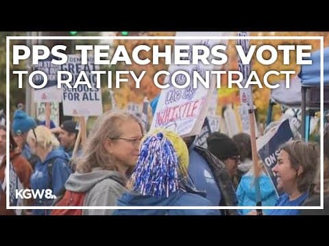 Teachers vote to ratify new contract with Portland Public Schools
