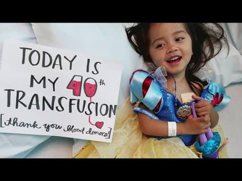 San Diego girl with rare blood disorder raises funds, awareness