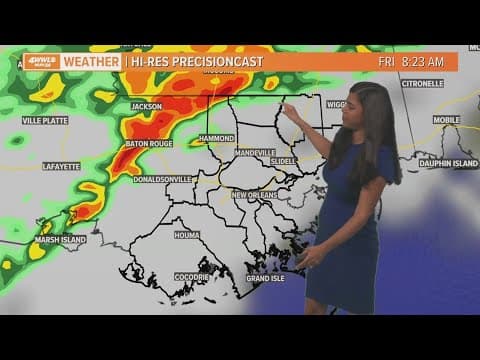 Showers and storms are likely on St. Patrick's Day