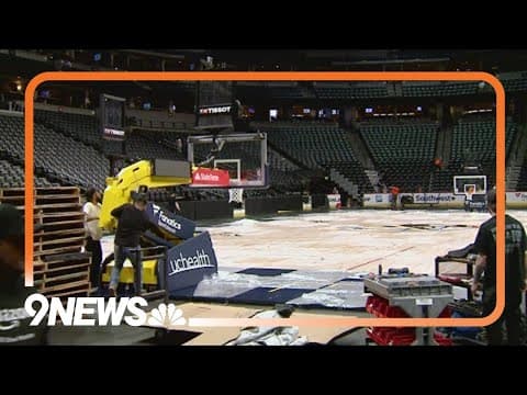 Ball Arena conversion crew pushes through historic stretch
