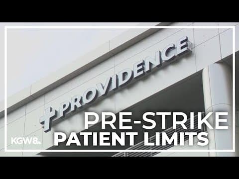 Providence will limit admissions at St. Vincent before nurses, doctors strike